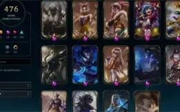 Conta LOL 476 SKINS & DIAMANTE 4