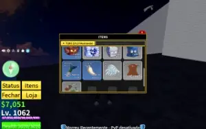 Conta Blox Fruits Lvl 1060
