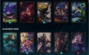 Conta league of legends mestre