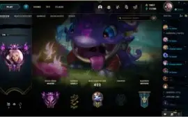 Conta league of legends mestre