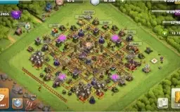 Conta Clash of Clans CV11 - Bem upada - 13700 gemas