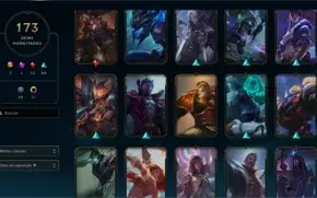 Conta Lol Platina 4 duo/flex Main ADC