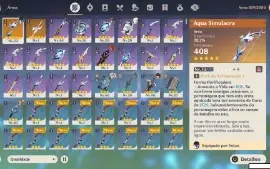 Yelan+Aqua, Nahida, Diluc e 21k primogemas, 20 destinos