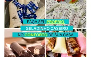 Curso Geladinho Gourmet - Passo A Passo Em Vídeo
