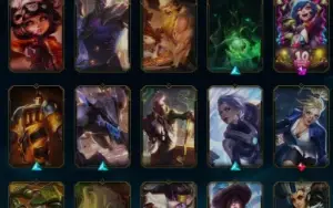 Conta esmeralda 3. 67 skins (criada em 2014)!!