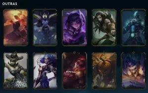 Conta LoL Full Acesso - 136 Champs e 53 Skins - Rammus Rei