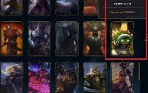 Conta LoL Full Acesso - 136 Champs e 53 Skins - Rammus Rei