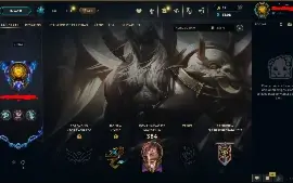 Conta lol Nv 367 2x Ouro Skins Exclusivas + 1831 essências