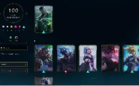Conta lol Nv 367 2x Ouro Skins Exclusivas + 1831 essências
