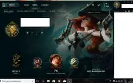 Conta lvl 30 unranked