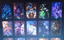 Conta lol, várias skins