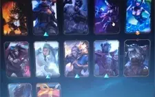 Conta lol, várias skins