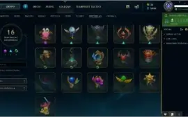 CONTA COM TODOS OS CAMPEÕES - DIAMANTE - MMR BOM - 97 SKINS