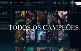 CONTA COM TODOS OS CAMPEÕES - DIAMANTE - MMR BOM - 97 SKINS