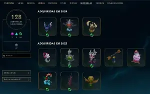 Conta TOP 1395 skins com PAX TF