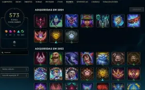 Conta TOP 1395 skins com PAX TF