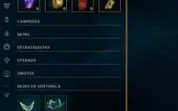 Conta TOP 1395 skins com PAX TF