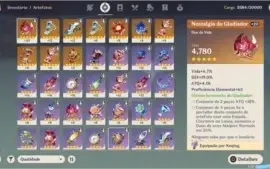 VENDO CONTA RANK40 TOP: Venti+Keqing