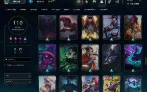 Fullacesso - Conta De 2018 - 110 Skins - Level 379 - 106 Cam