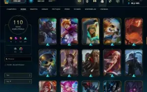 Fullacesso - Conta De 2018 - 110 Skins - Level 379 - 106 Cam