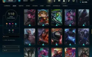Fullacesso - Conta De 2018 - 110 Skins - Level 379 - 106 Cam