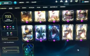 Conta League of Legends 732 skins