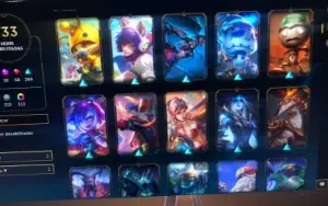 Conta League of Legends 732 skins