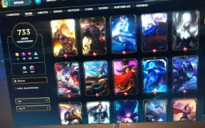 Conta League of Legends 732 skins