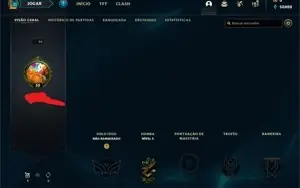 CONTA SMURF UNRANKED COM KATARINA RAINHA DE BATALHA