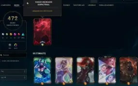 Conta Lol League of Legends com Neo PAX Sivir e Viego Gacha