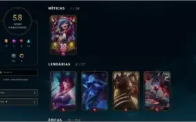 Conta league of legends D2 MMR alto