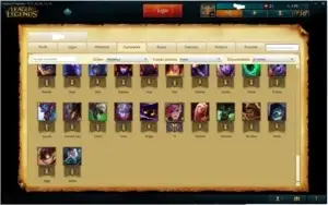 V> CONTA LOL C/BORDA PLATINA "GOLD 4"