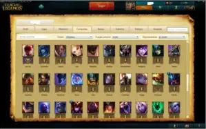 V> CONTA LOL C/BORDA PLATINA "GOLD 4"