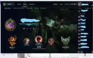 Conta de lol platina 1,Todos OS Champs, 110 SKINS