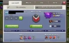 Conta CV12 Clash Off Clans