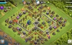 Conta CV12 Clash Off Clans