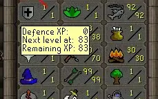 Conta skiller OSRS.