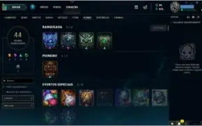 Conta de league of legends diamante 4