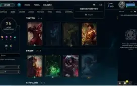 Conta de league of legends diamante 4