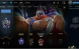 Conta de league of legends diamante 4