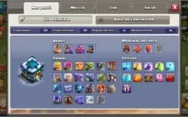 Vendo acc do clash of clans cv 13 nao full