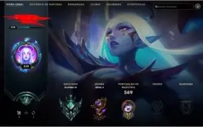 Conta League of Legends lvl 370