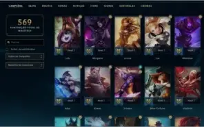 Conta League of Legends lvl 370