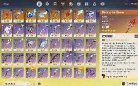 Conta Genshin Ar55 Com Alguns personagens T5 Limitados