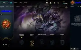CONTA LEAGUE OF LEGENDS UNRAKED LVL 30