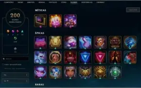 Conta de League of Legends (623 Skins)