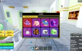 Vendo conta de Blox fruits level max