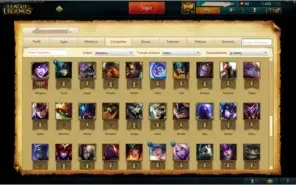 Vendo conta League of Legends Ouro 5 119 Campeões, 50 skins