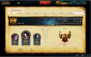 Vendo conta League of Legends Ouro 5 119 Campeões, 50 skins