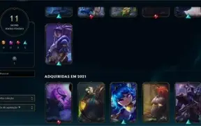 CONTA SMURF LOL DIAMANTE 4 MMR DIAMANTE 2